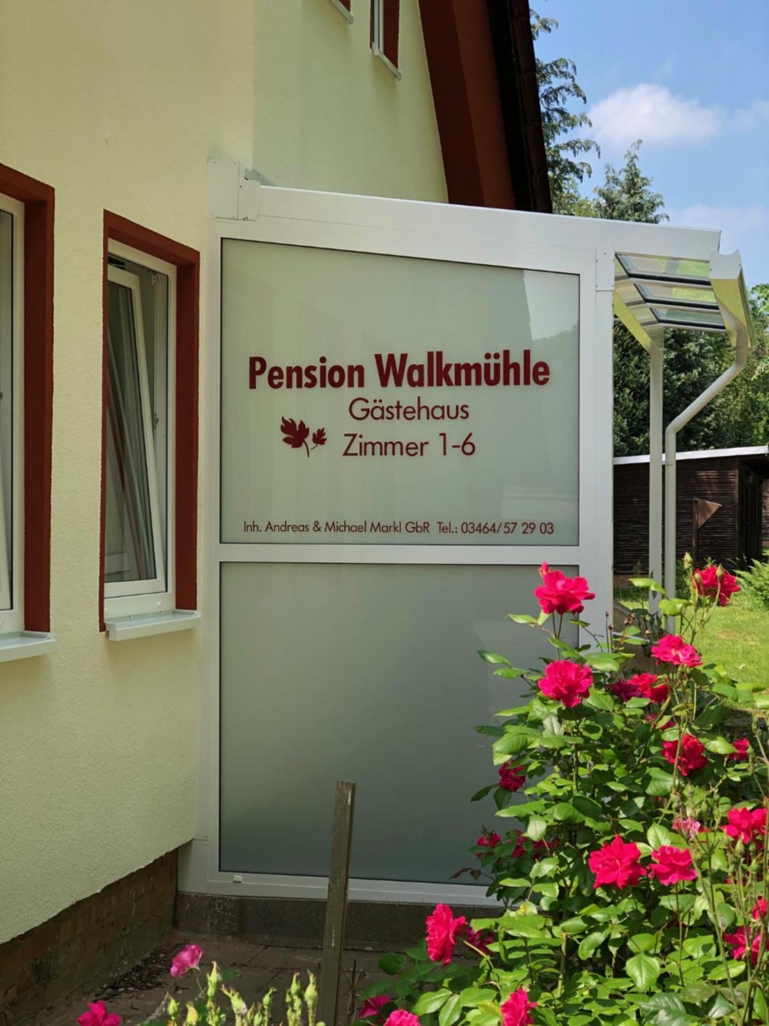 Pension Walkmuehle Зангерхаузен Экстерьер фото